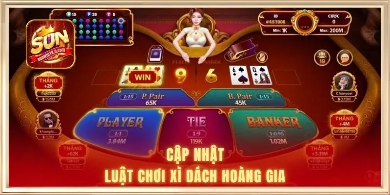 Cập nhật luật chơi xì dách hoàng gia